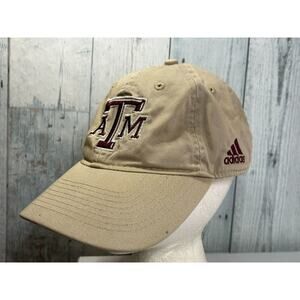 Adidas Men's Texas A&M Aggies Khaki Adjustable Hat College Football